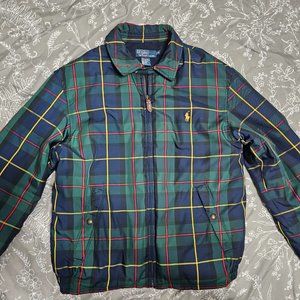 Ralph Lauren Polo Tartan Bomber Jacket, Medium